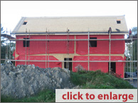 Fit roof panels, finish out details - e.g membrane details, checklist, sign-off.